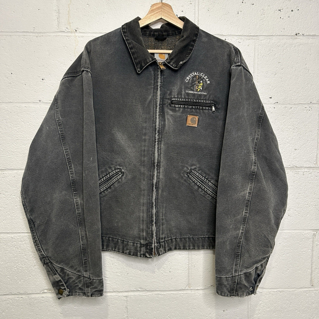 Vintage Carhartt Blanket-Lined Detroit Jacket “Gravel/Grey” J97 GVL Men’s 2XL
