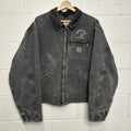 Vintage Carhartt Blanket-Lined Detroit Jacket “Gravel/Grey” J97 GVL Men’s 2XL