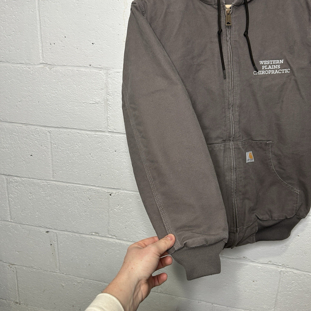 Carhartt Realtree Camo Quilted Hooded Active Jacket “Taupe Grey” 101732-032