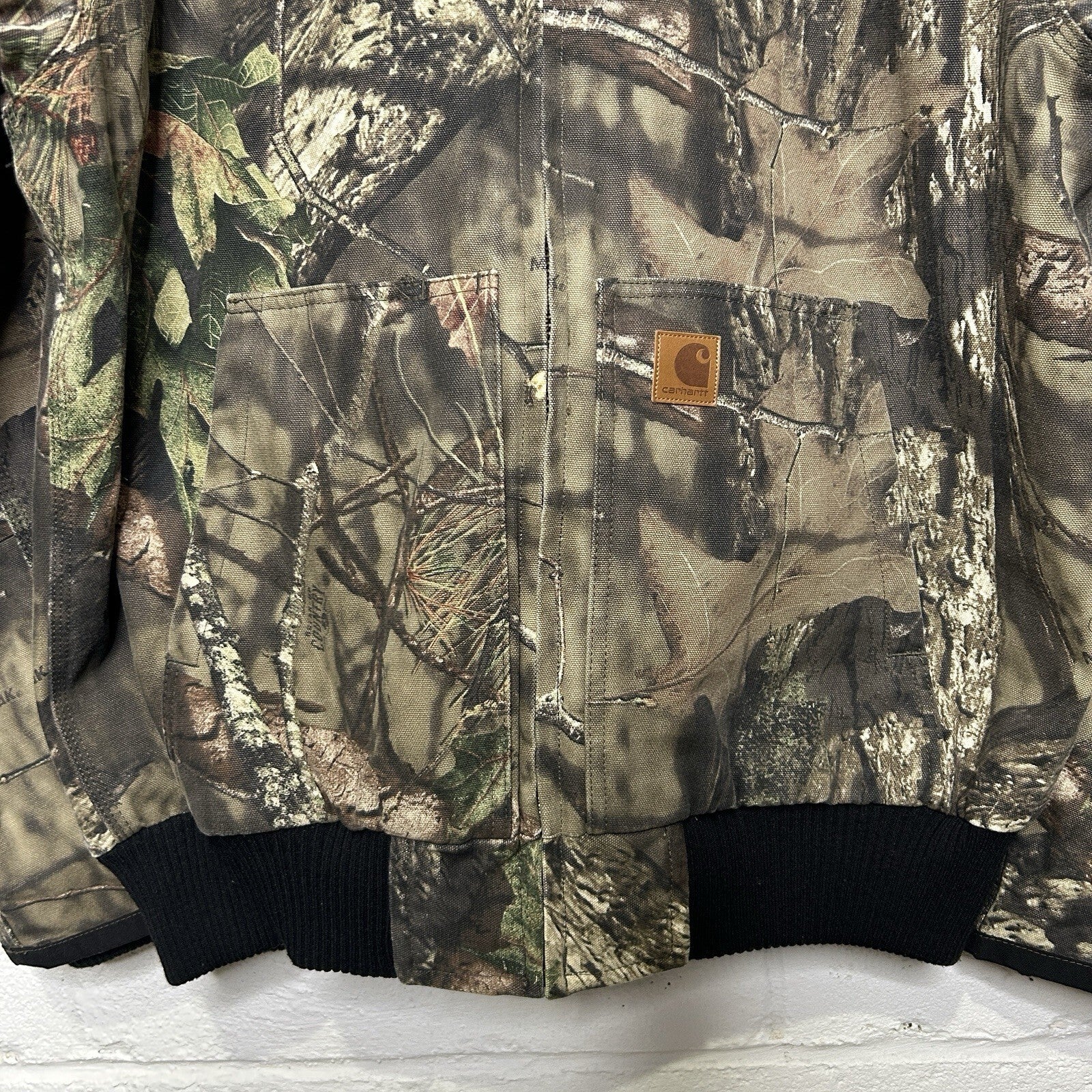 Carhartt Quilt-Lined Active Jacket “Mossy Oak Camo” 104457-340 Men’s Medium