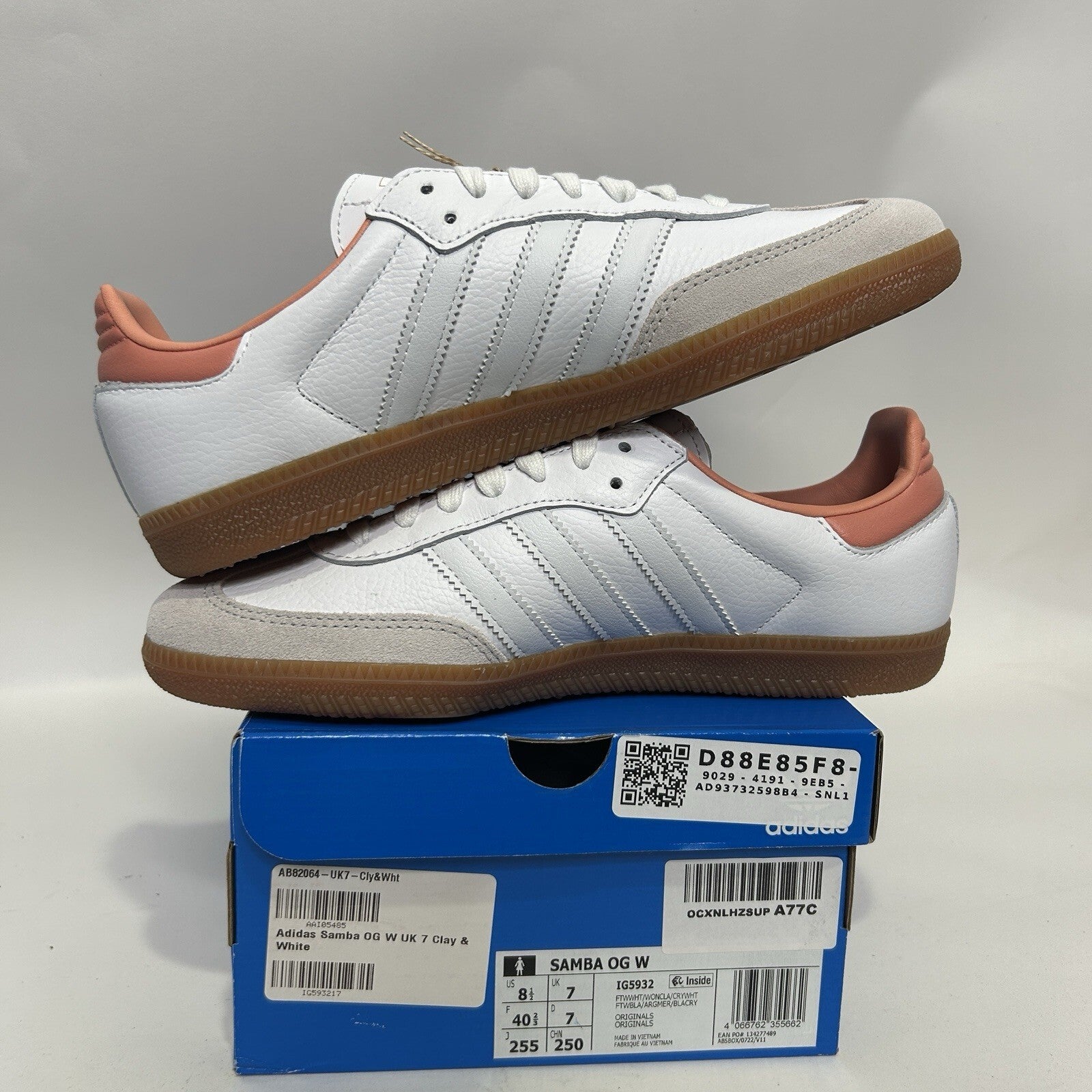 adidas Samba OG WMNS “Wonder Clay” IG5932 Women’s 8.5 New