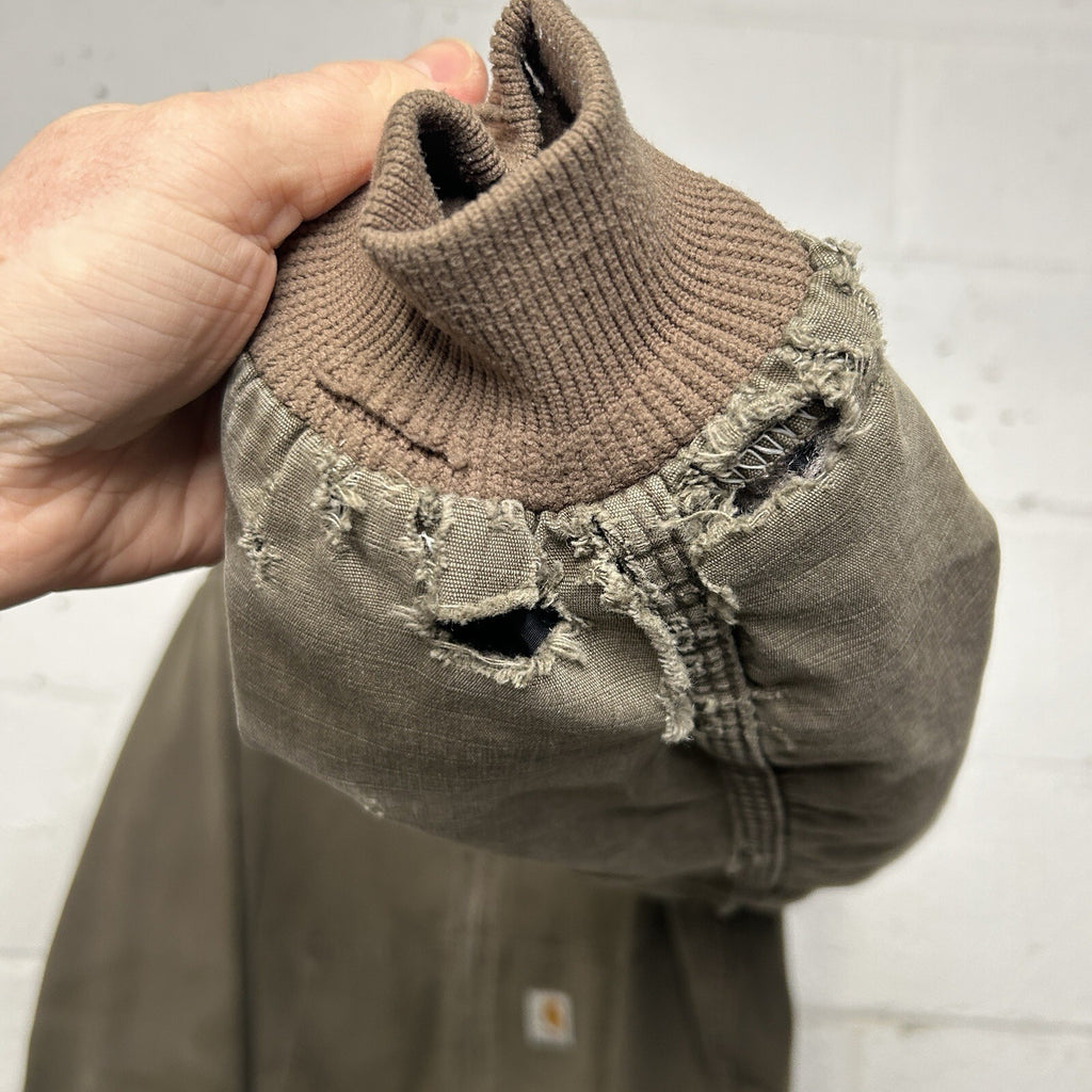 Vintage Carhartt Quilted Ripstop Active Jacket “Coffee Brown” 100108 909 Men’s L