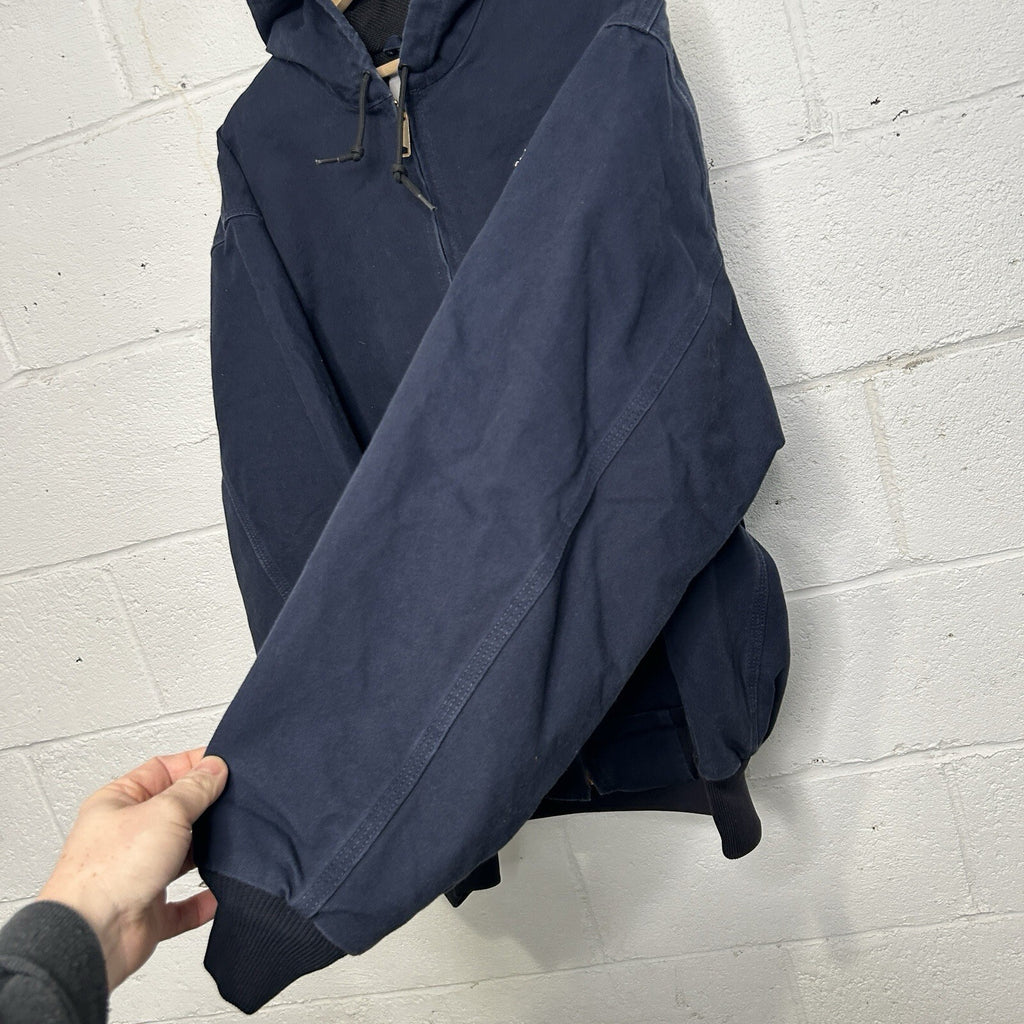 Carhartt Thermal-Lined Hooded Active Jacket “Dark Navy” J131 DNY Men’s X-Large