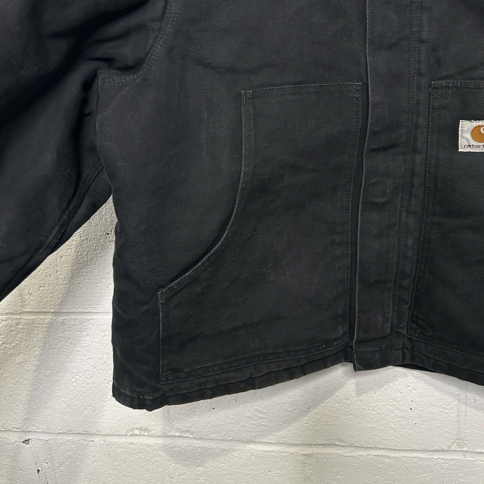 Vintage Carhartt Quilted Traditional Artic Jacket “Black” J02 BLK Men’s X-Large