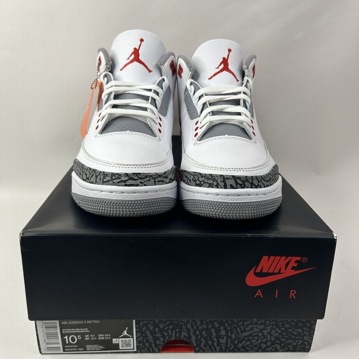 Nike Shoes Air Jordan 3 Retro OG “Fire Red” 2024