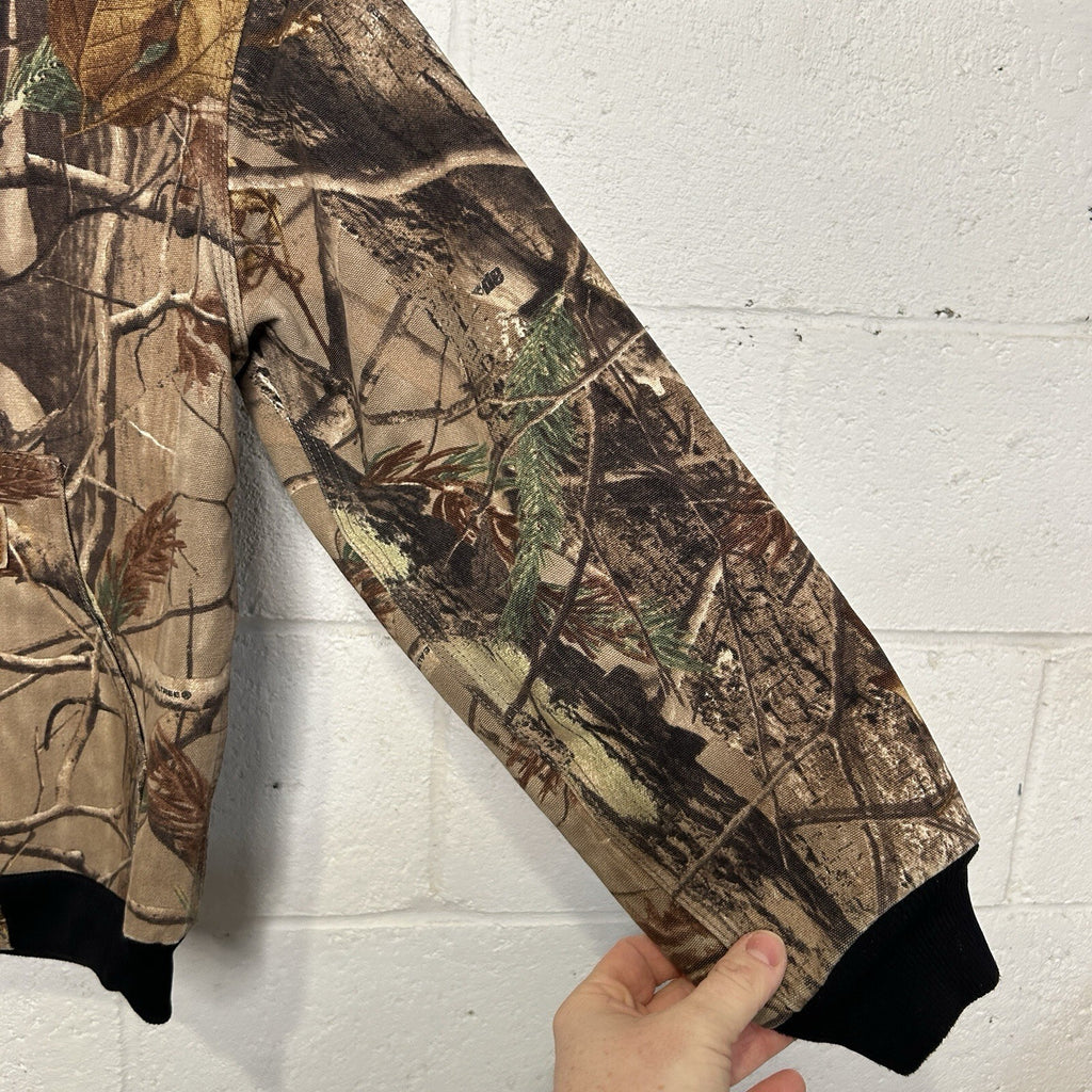 Vintage Carhartt Realtree Thermal-Lined Active Jacket “Camo” YYJ220 CAP Youth L
