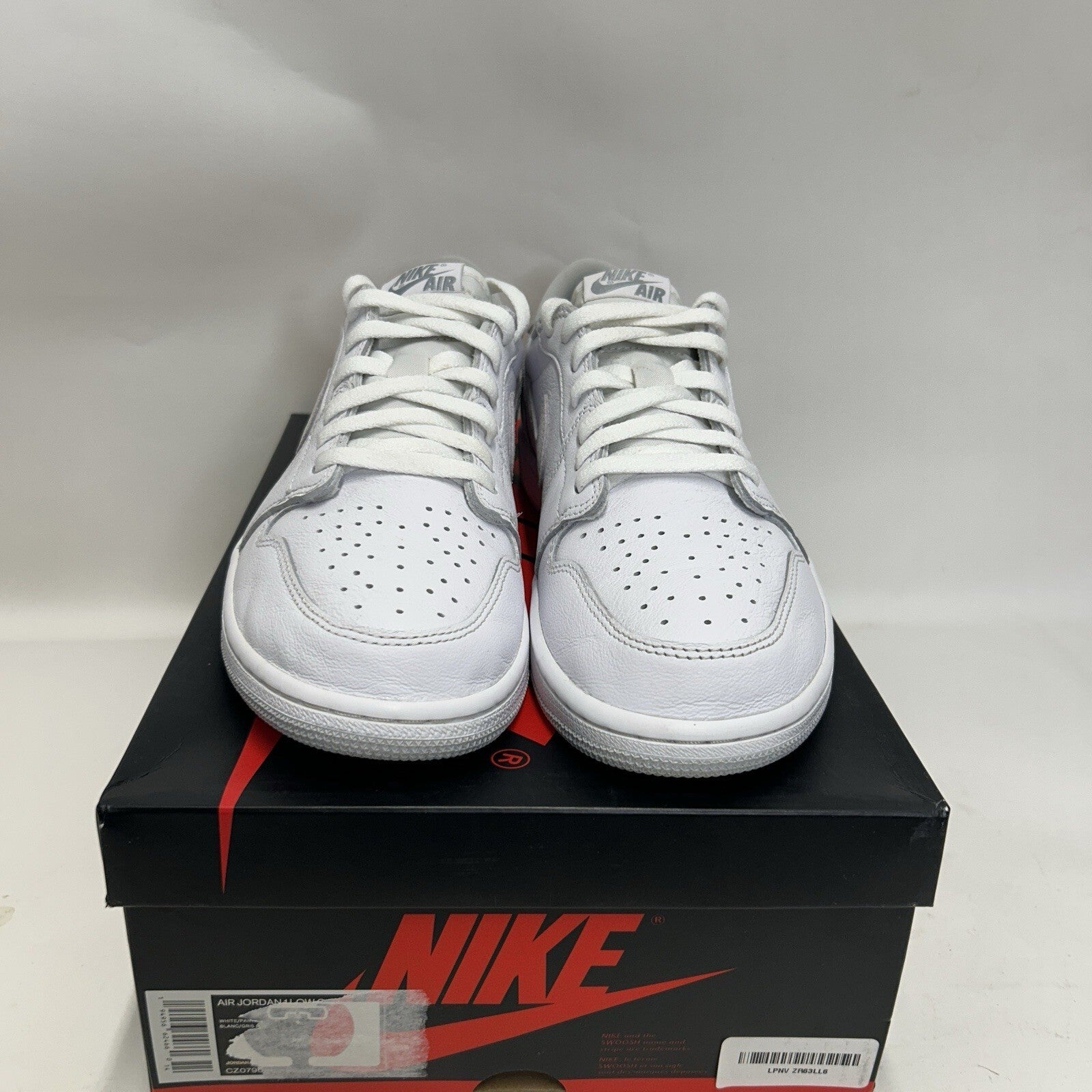 Nike Air Jordan 1 Low OG “Neutral Gray” 2021 CZ0790-100 Men’s 11 Worn