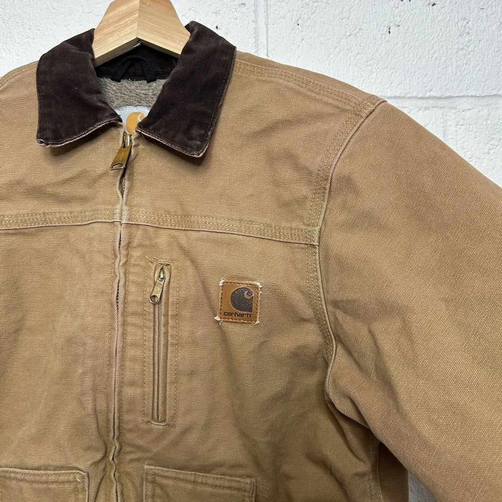 Vintage Carhartt Sherpa-Lined Ridge Jacket “Camel” YYC61 CML