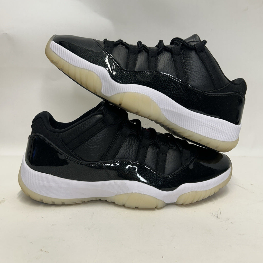 Nike Air Jordan 11 Retro Low “72-10/Black White” AV2187-001 Men’s 11.5 Worn