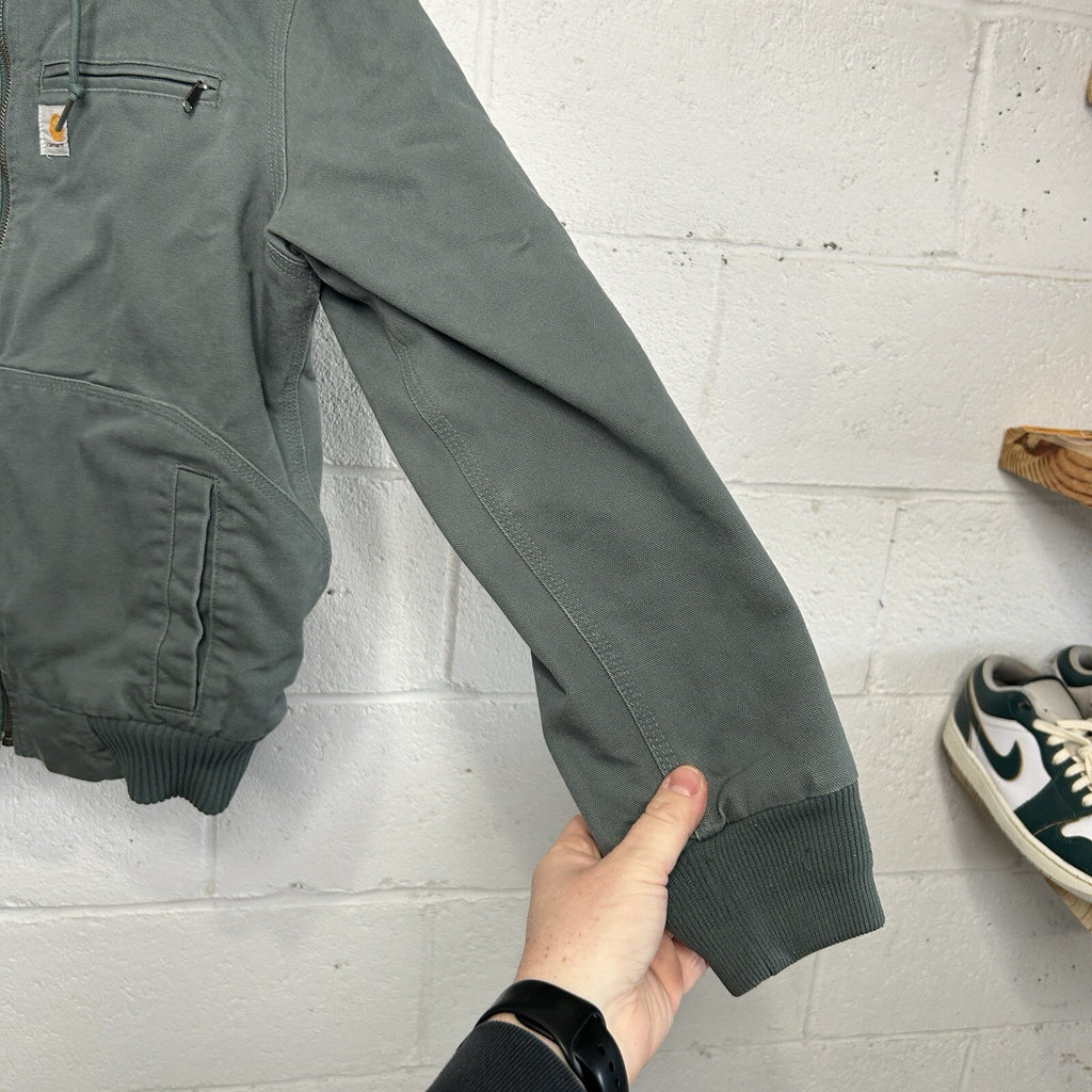 Carhartt Sherpa-Lined Wildwood Jacket “Balsam Green” 100815 G02 Women’s Small