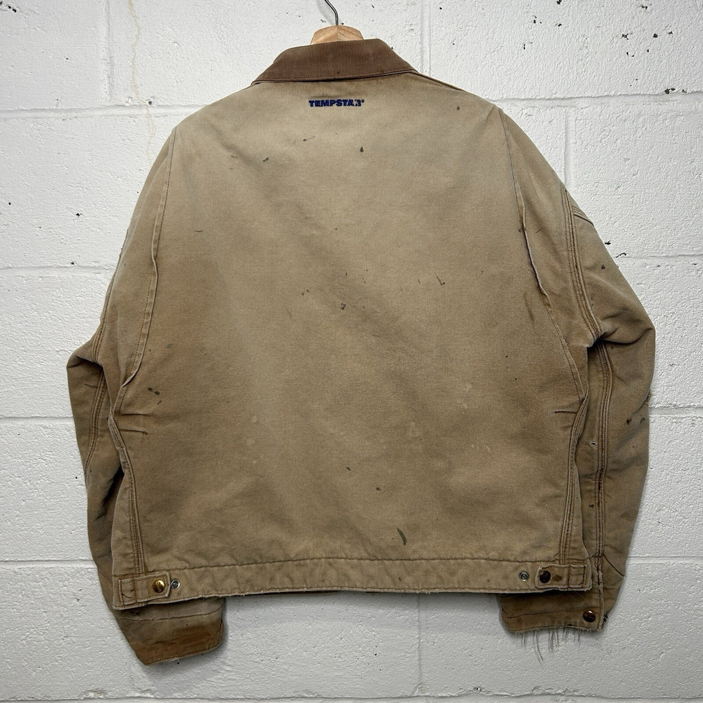 Vintage Carhartt Blanket-Lined Detroit Jacket “Brown” J01