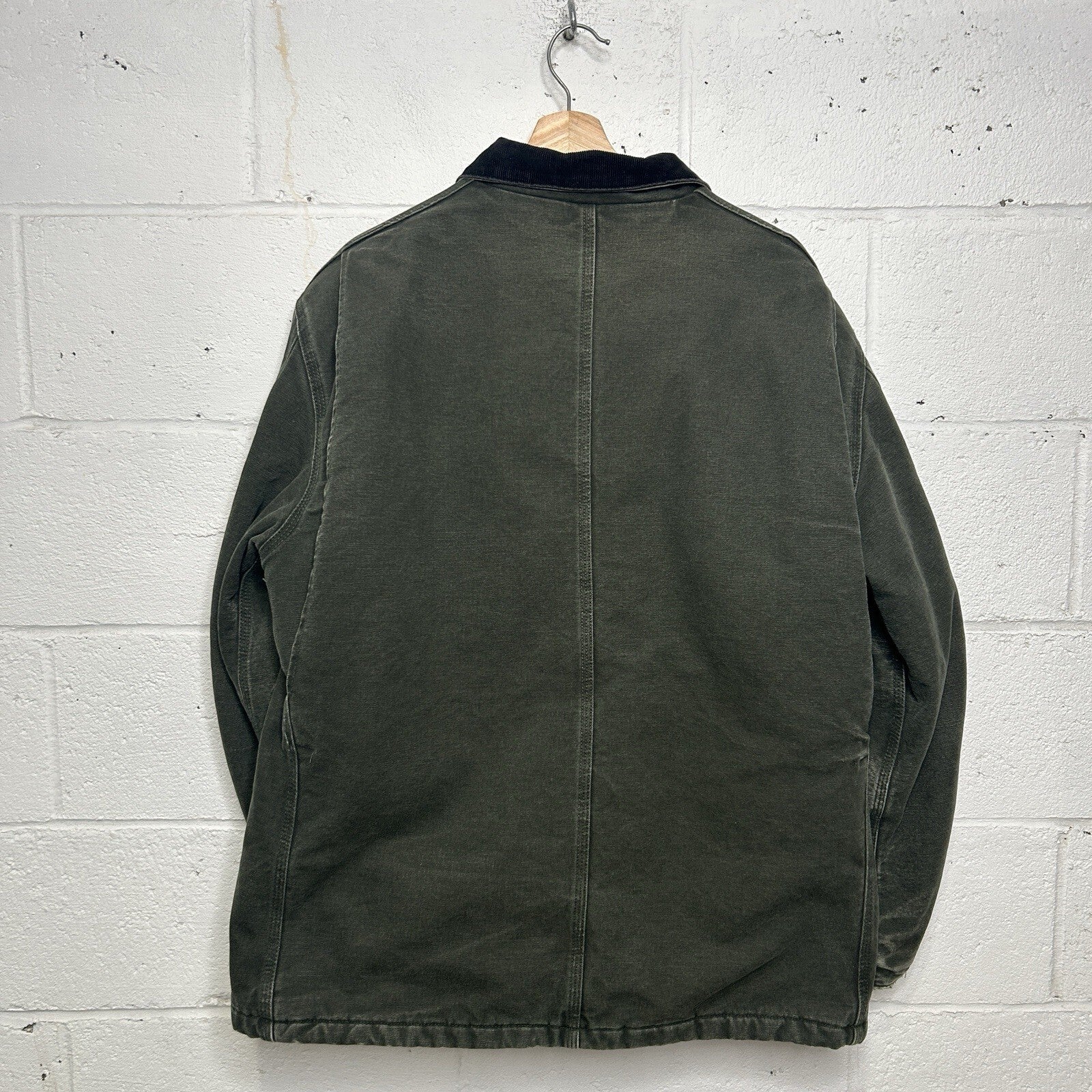 Vintage Carhartt Quilted Arctic Jacket “Moss Green” C26 Men’s Large