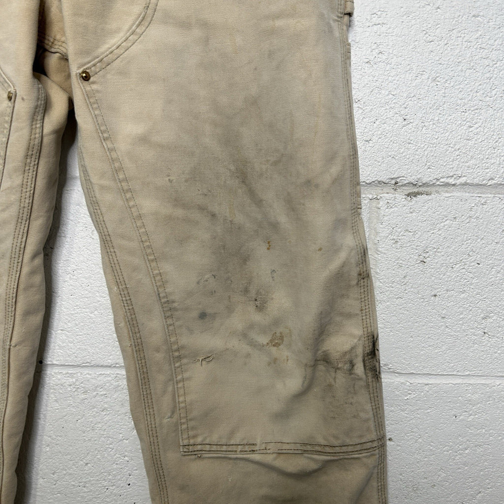 Vintage Carhartt Canvas DoubleKnee Pants “Brown” B01