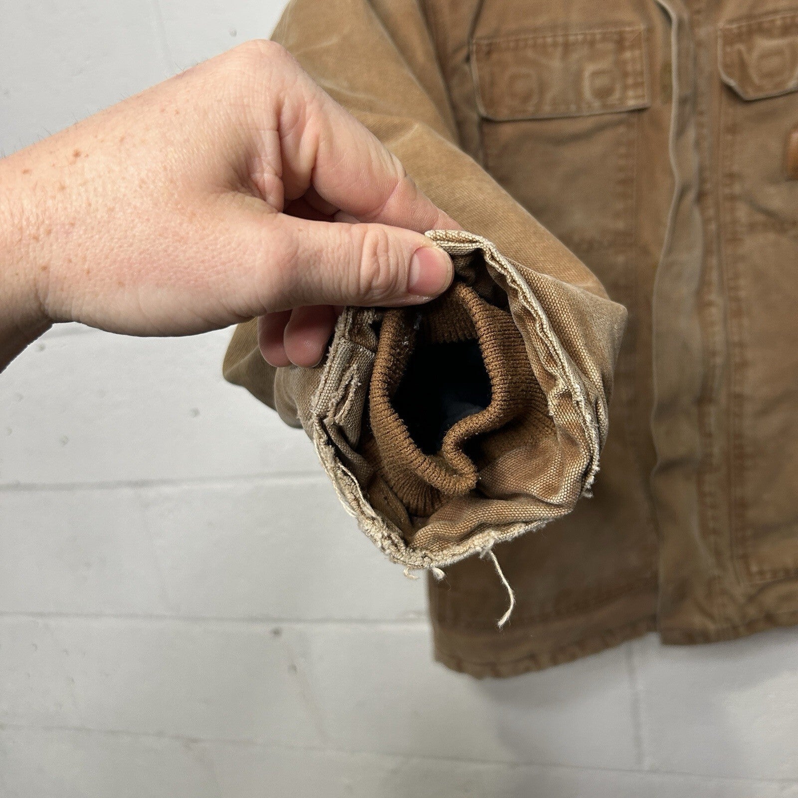 Vintage Carhartt Quilted Artic Jacket “Brown” C26 BRN Men’s Medium