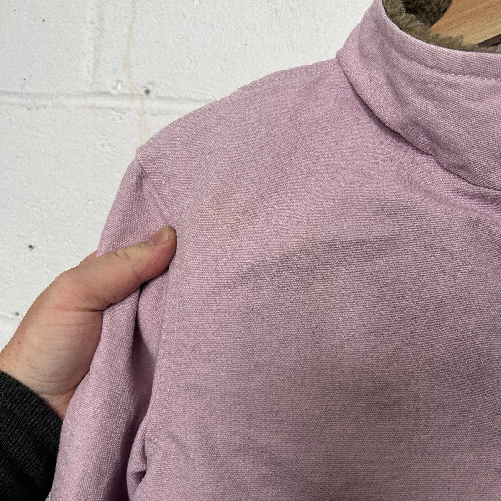 Carhartt Sherpa-Lined Canyon Jacket “Light Pink” WJ022 FPL