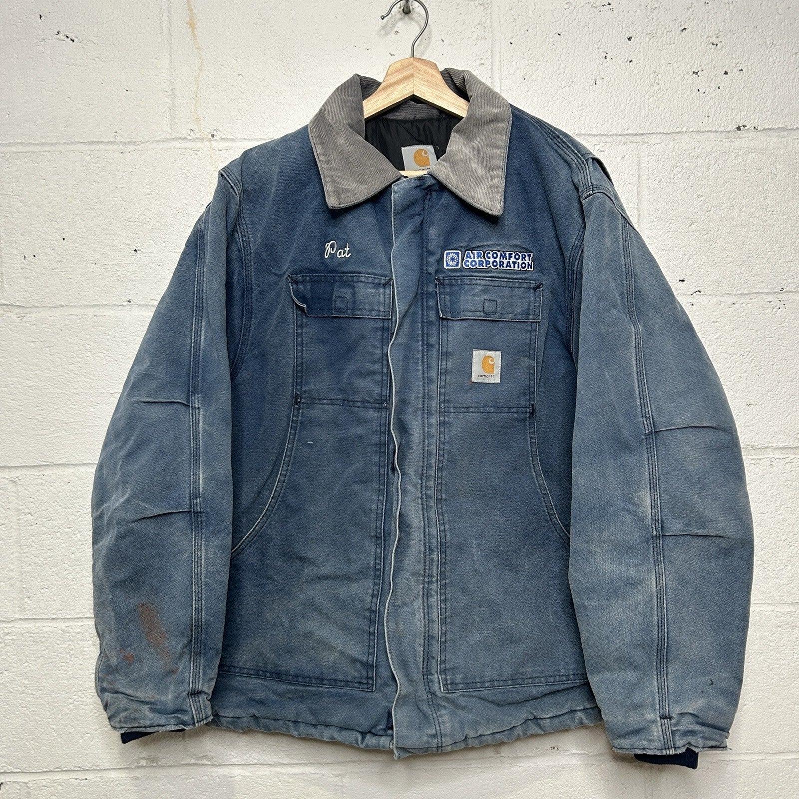 Vintage Carhartt Quilted Artic Jacket “Navy” C03 NVY Men’s X-Large