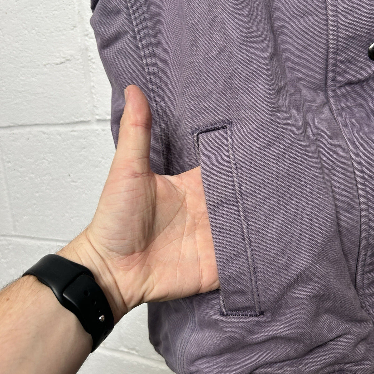 Carhartt Sandstone Sherpa-Lined Berkley Hooded Vest “Purple” 100820 563