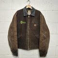 Vintage Carhartt Blanket-Lined Detroit Jacket “Dark Brown” J97 DKB Men’s Large
