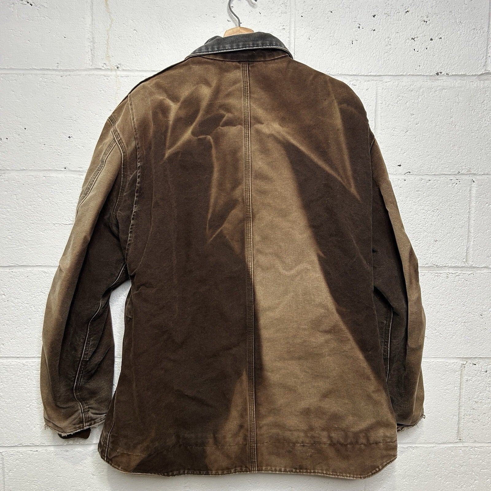 Vintage Carhartt Sherpa-Lined Ridge Jacket “Dark Brown” C61 DKB Men’s X-Large