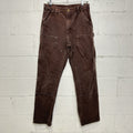 Vintage Carhartt DoubleKnee Dungaree Pants “Dark Brown”