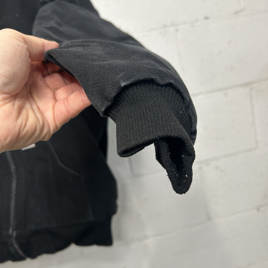 Vintage Carhartt Quilted Hooded Active Jacket “Black” J140 BLK Men’s Medium