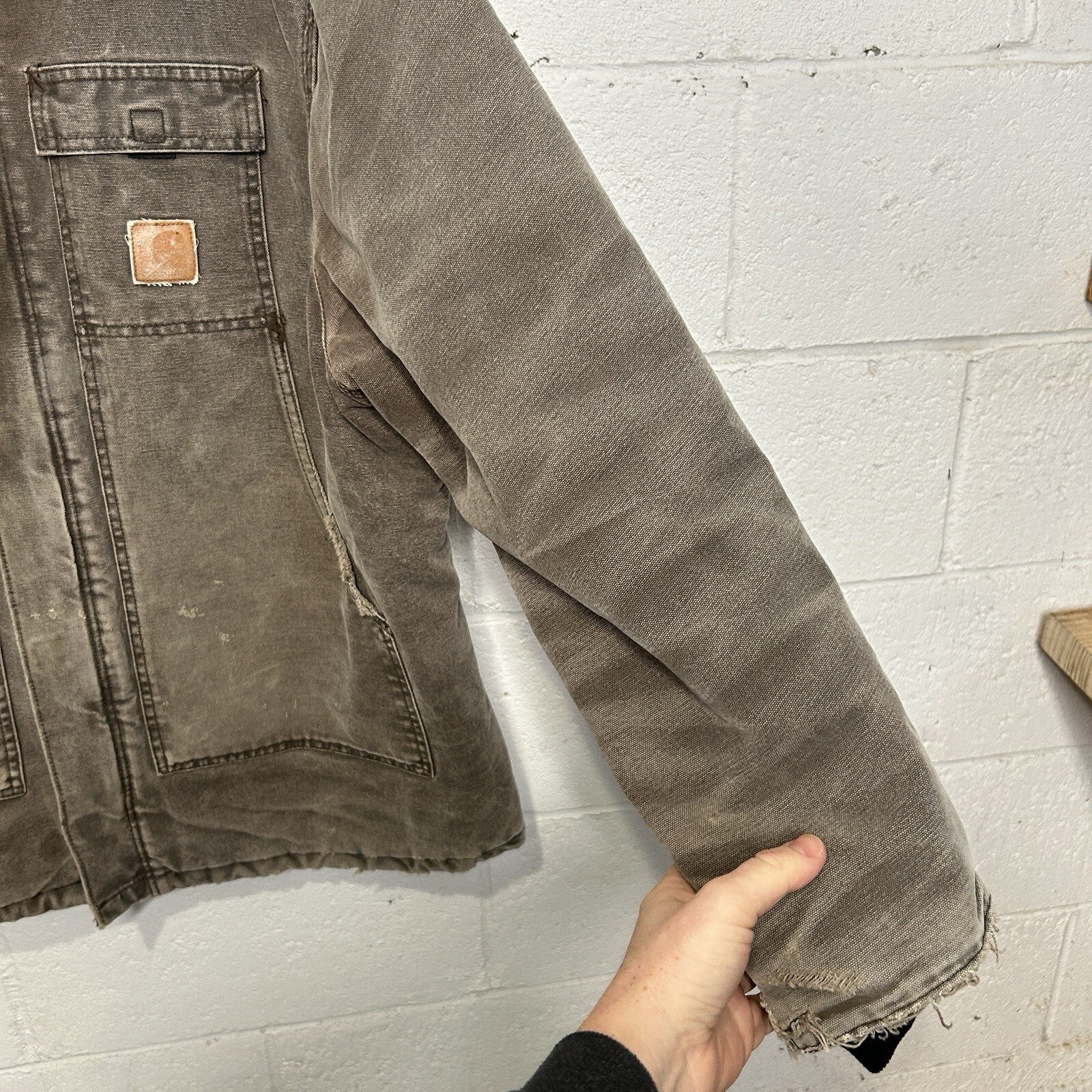 Vintage Carhartt Quilted Artic Jacket “Chestnut” C26 CHT Men’s X-Large