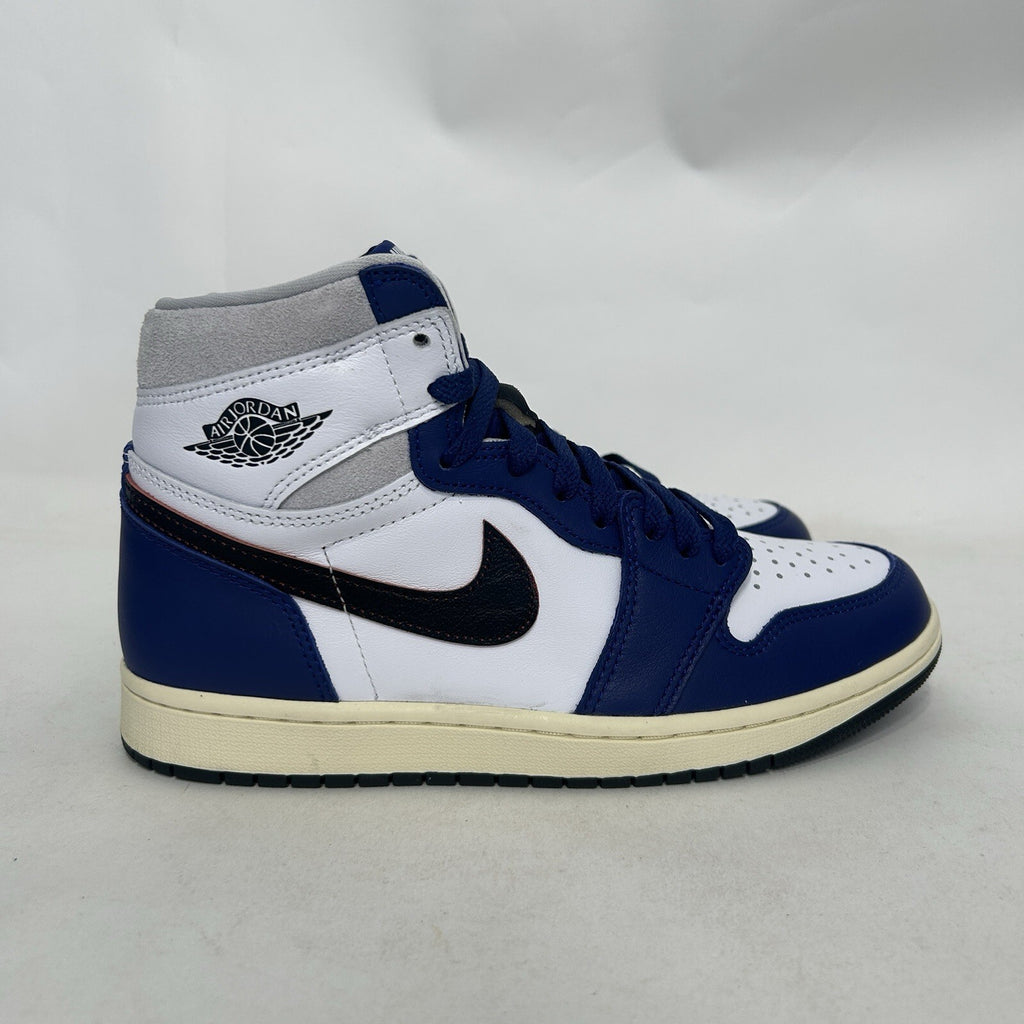 Nike Air Jordan 1 High Retro OG “Rare Air/Blue White” DZ5485-100 Men's 8 Worn