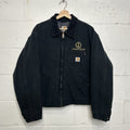 Y2K Carhartt Blanket-Lined Detroit Jacket “Black” Leupold Embroidery J001 BLK