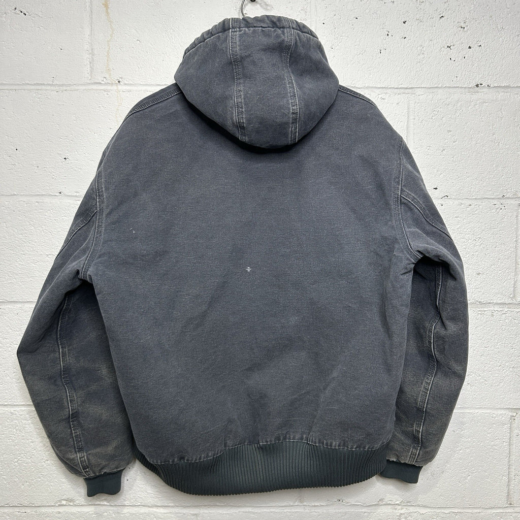 Y2K Carhartt Quilted Sandstone Active Jacket “Storm Blue” J130 STM Men’s Large