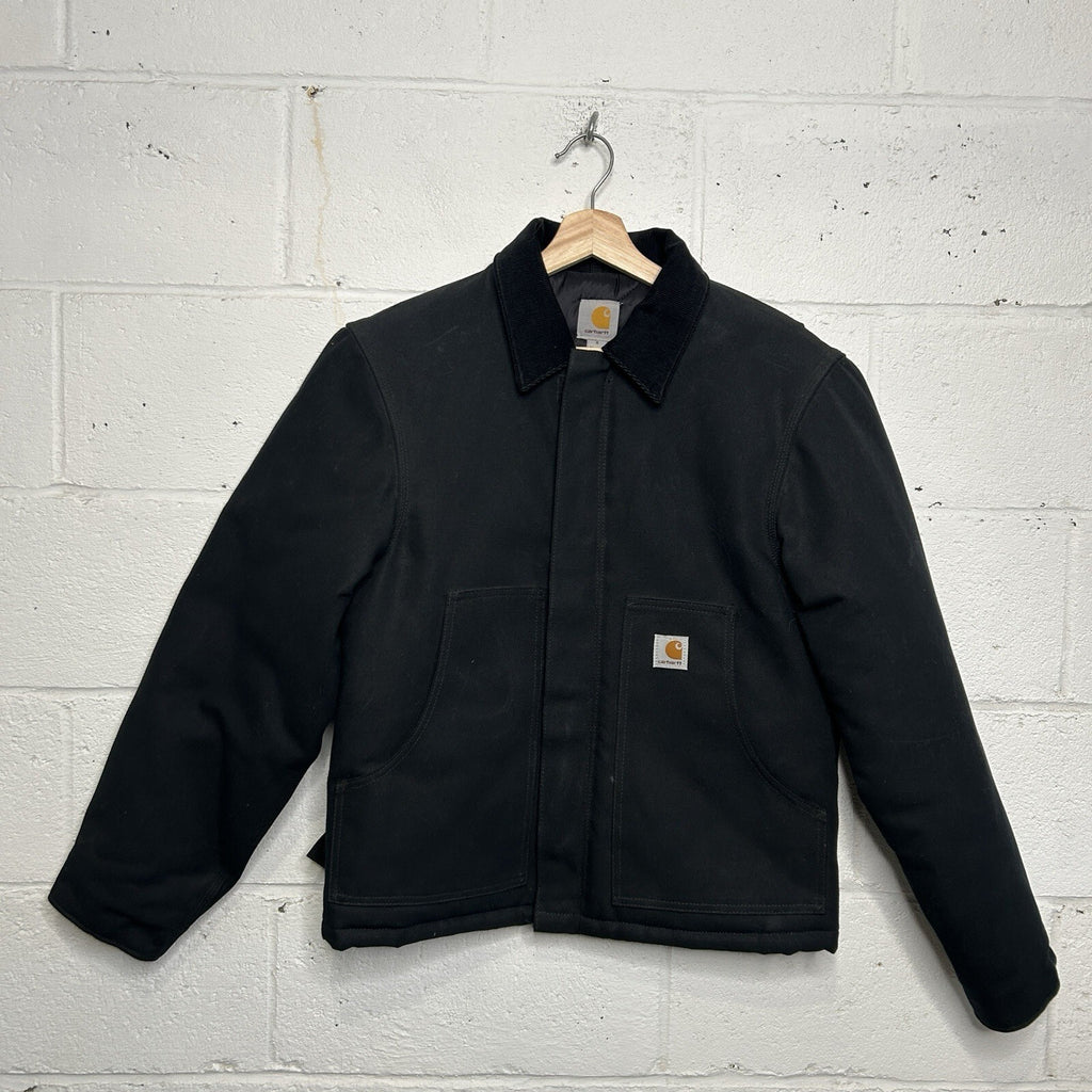 Y2K Carhartt Quilt-Lined Artic Jacket “Black” J002 BLK Men’s Small New