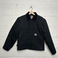 Y2K Carhartt Quilt-Lined Artic Jacket “Black” J002 BLK Men’s Small New