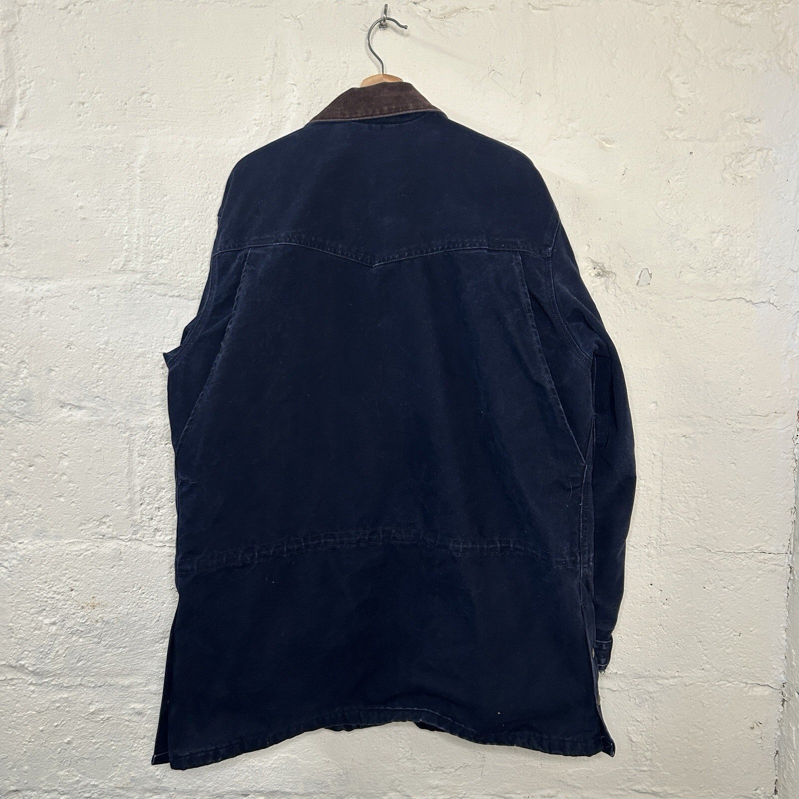 Vintage Carhartt Blanket-Lined Barn Jacket “Midnight Blue” C52 MDT Men’s Large