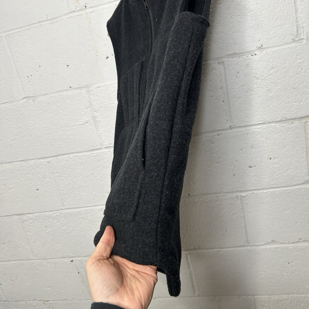 Filson Mackinaw Wool Sherpa-Lined Work Vest “Charcoal”