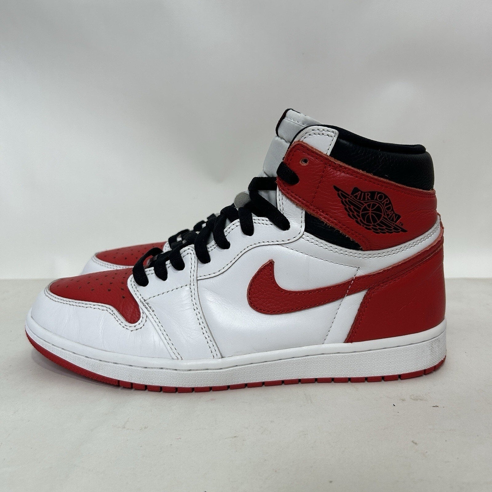 Nike Air Jordan 1 High Retro OG “Heritage/Red White” 555088-161 Men’s 10 Worn