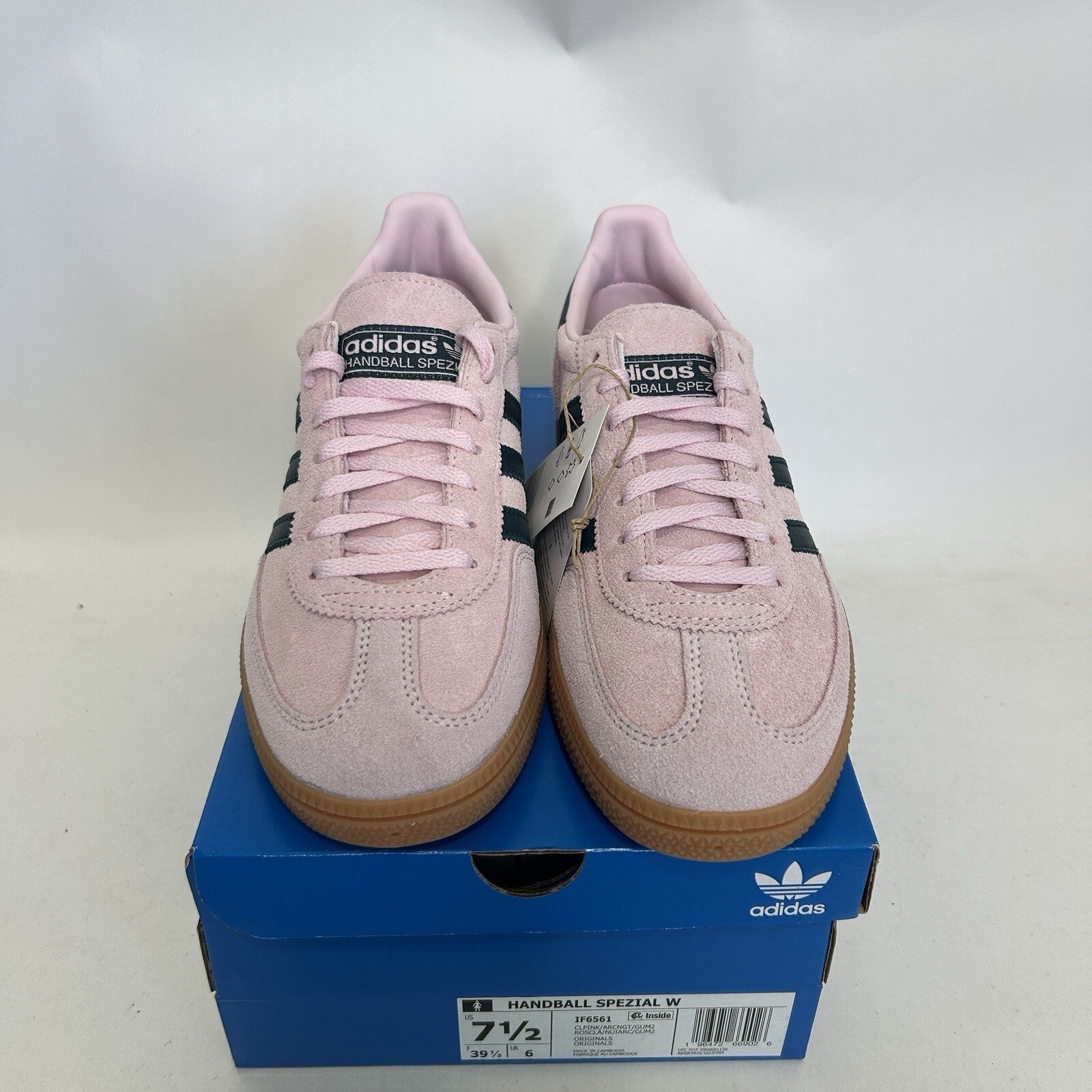 Adidas Handball Spezial WMNS “Clear Pink Arctic Night” IF6561 Women’s 6 New
