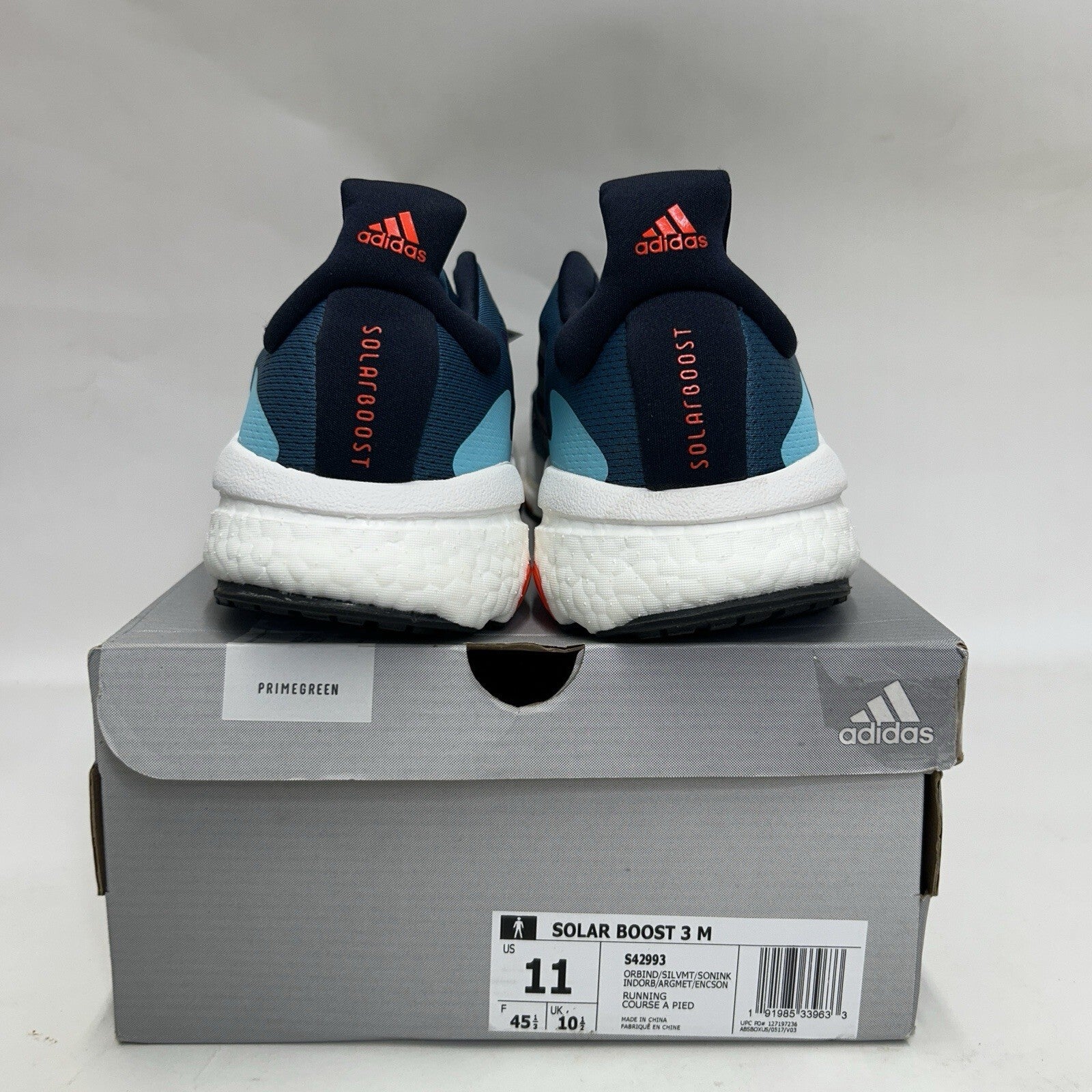 Adidas Solar Boost 3 “Orbit indigo Silver Ink Blue” S42993 Men’s 11 New