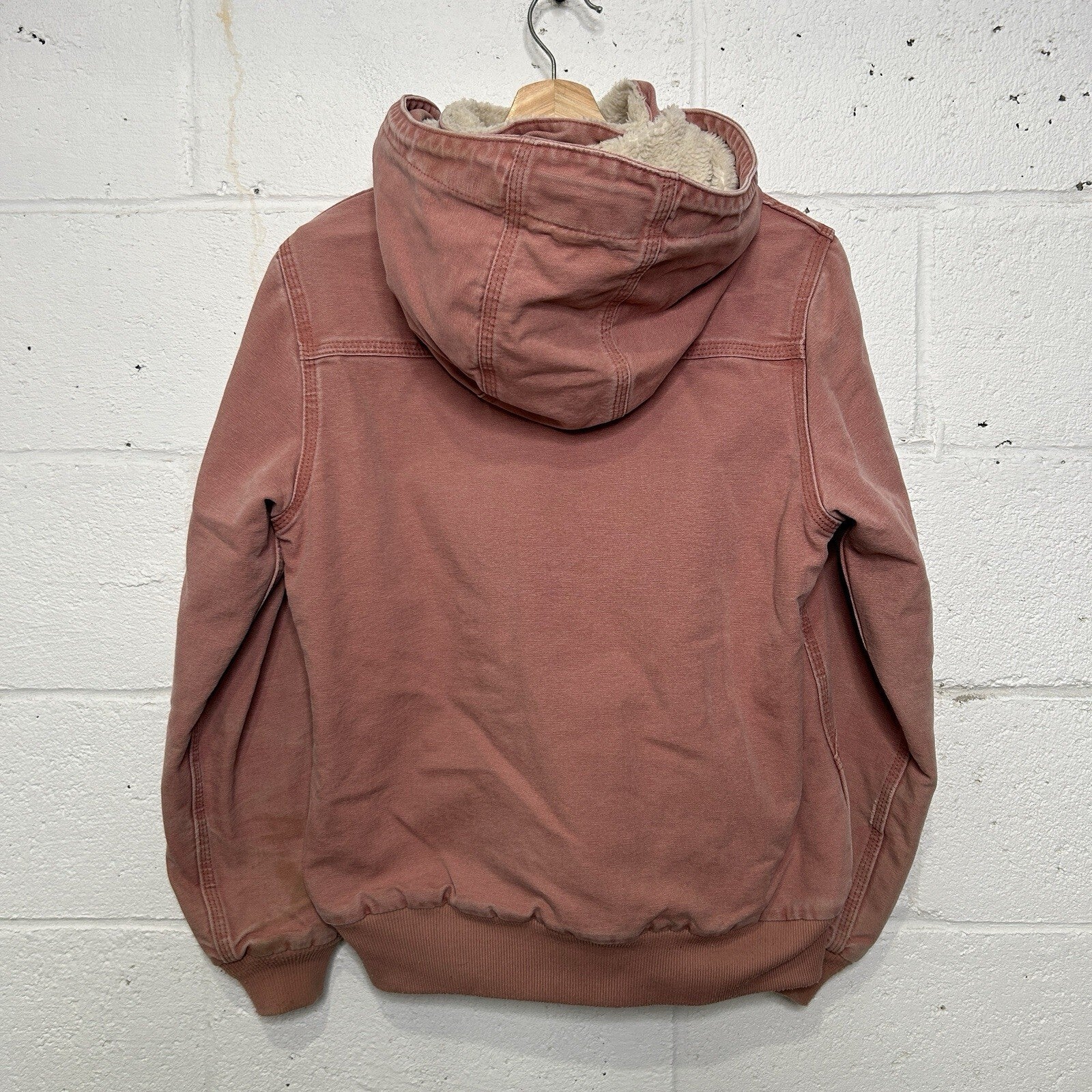 Carhartt Sherpa-Lined Wildwood Jacket “Dried Pink Rose 100815-680 Women’s Small