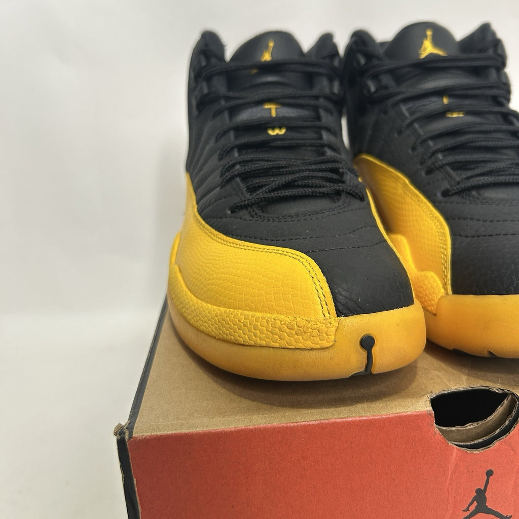 Nike Air Jordan 12 Retro “University Gold/Yellow Black” (130690-070) Men’s 9.5