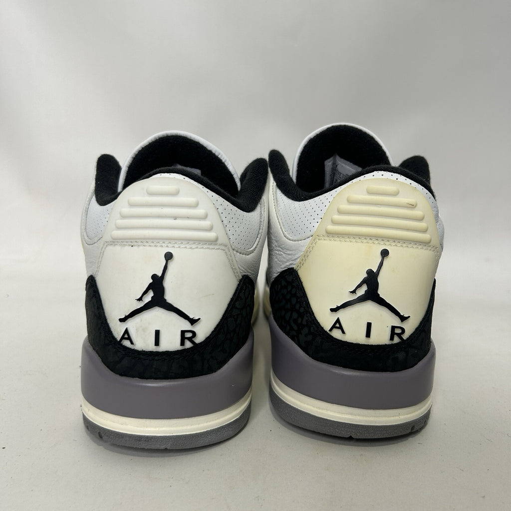 Nike Air Jordan 3 Retro “Cement Grey White Fire Red” CT8532-106 Men’s 10.5 Worn