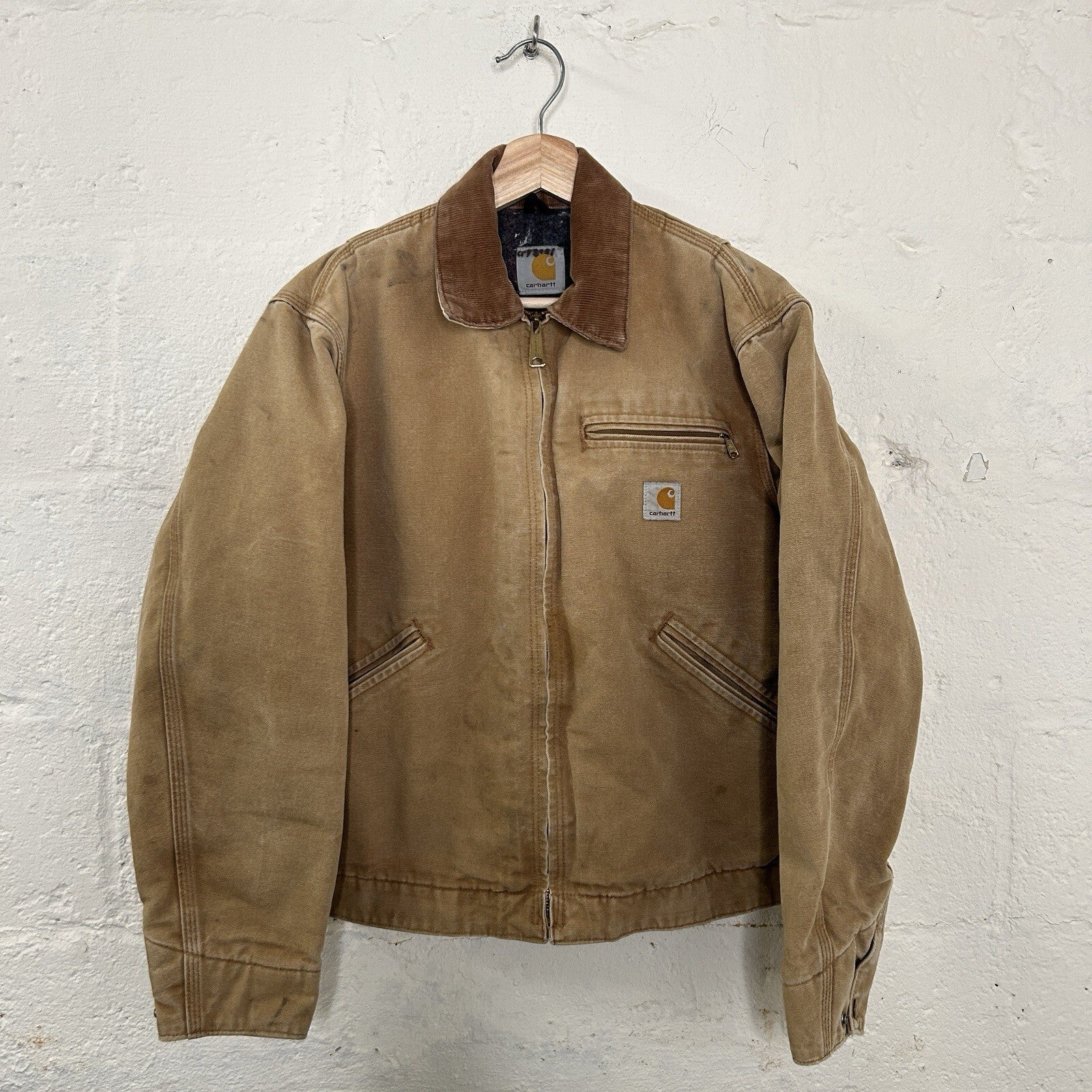 Vintage Carhartt Blanket-Lined Detroit Jacket “Brown” J01 BRN Men’s Small