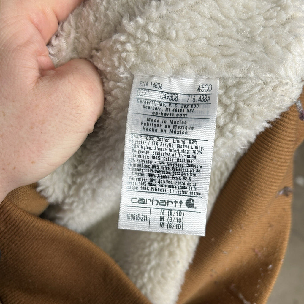 Carhartt Sherpa-Lined Wildwood Jacket “Brown” 100815-211 Women’s XL