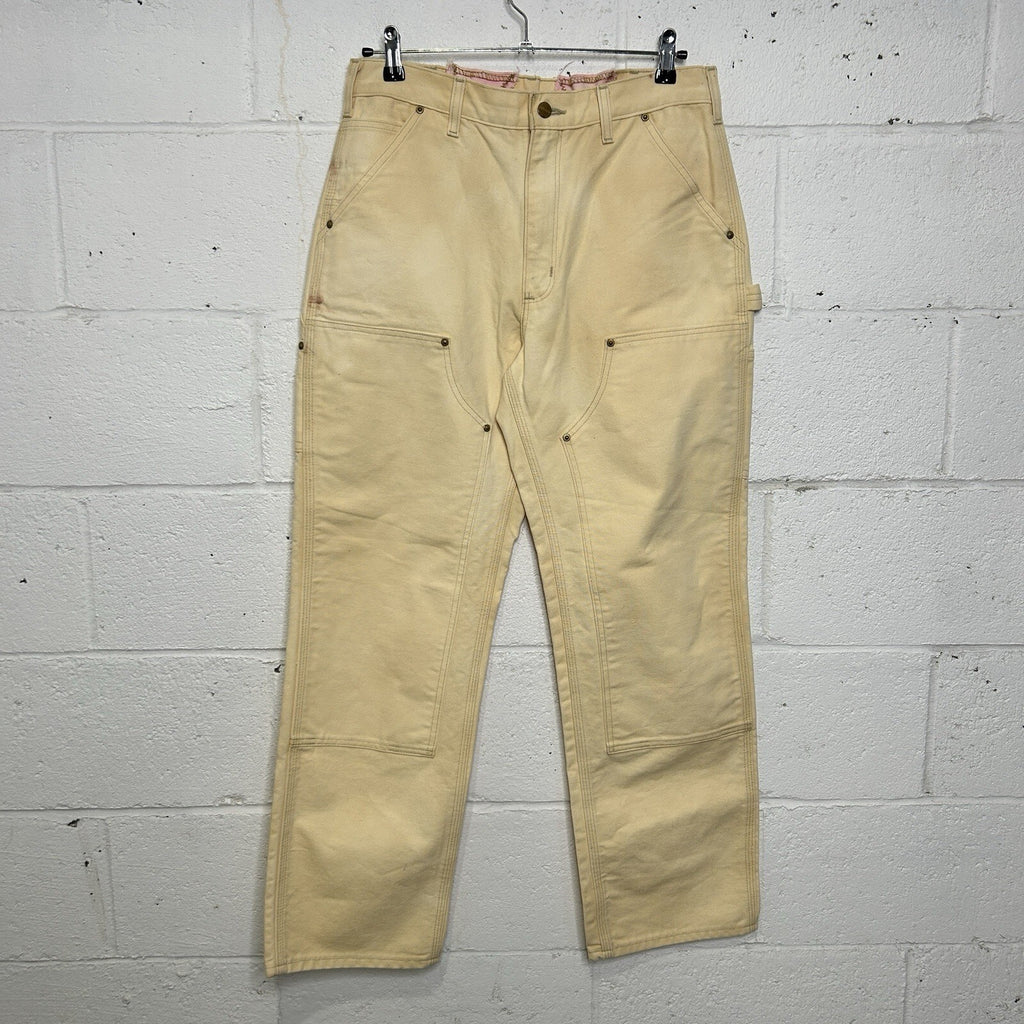 Vintage Carhartt Canvas DoubleKnee Pants “Banana”