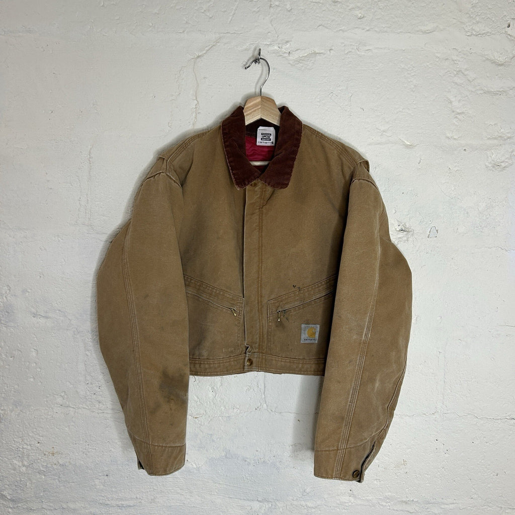 Vintage Carhartt Detroit Style Workwear Jacket “Tan” Women’s Medium/Men’s Small