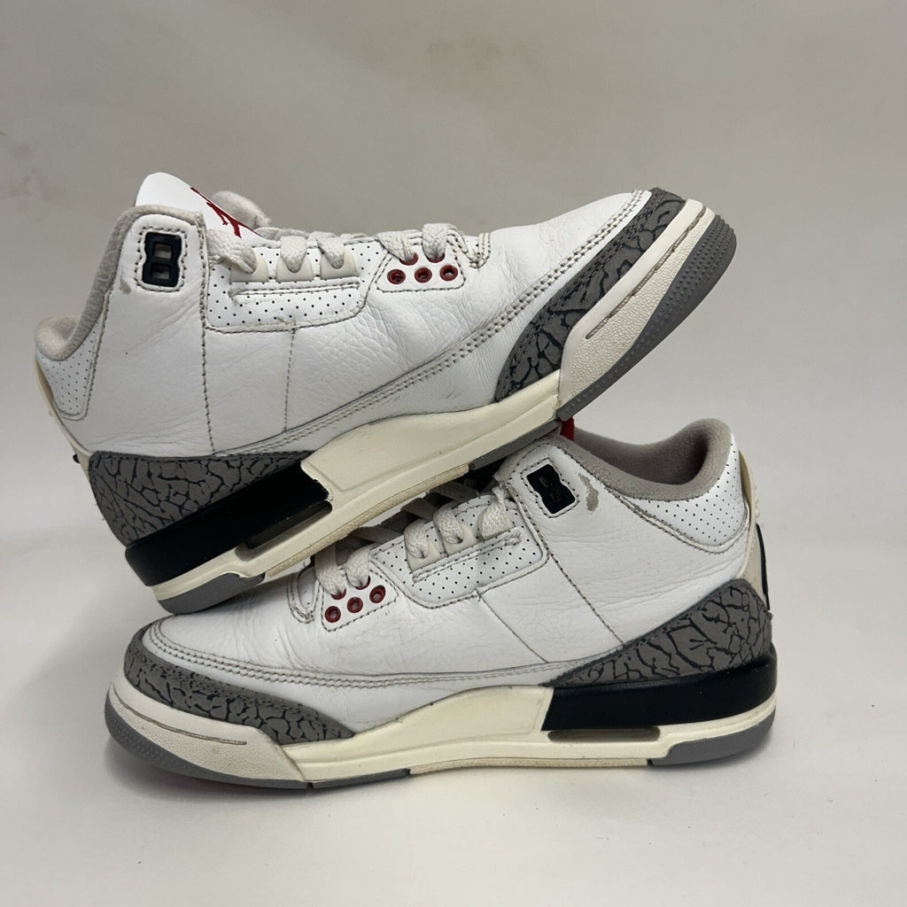 Nike Air Jordan 3 Retro GS “White Cement Reimagined” DM0967-100 4.5Y/Women’s 6