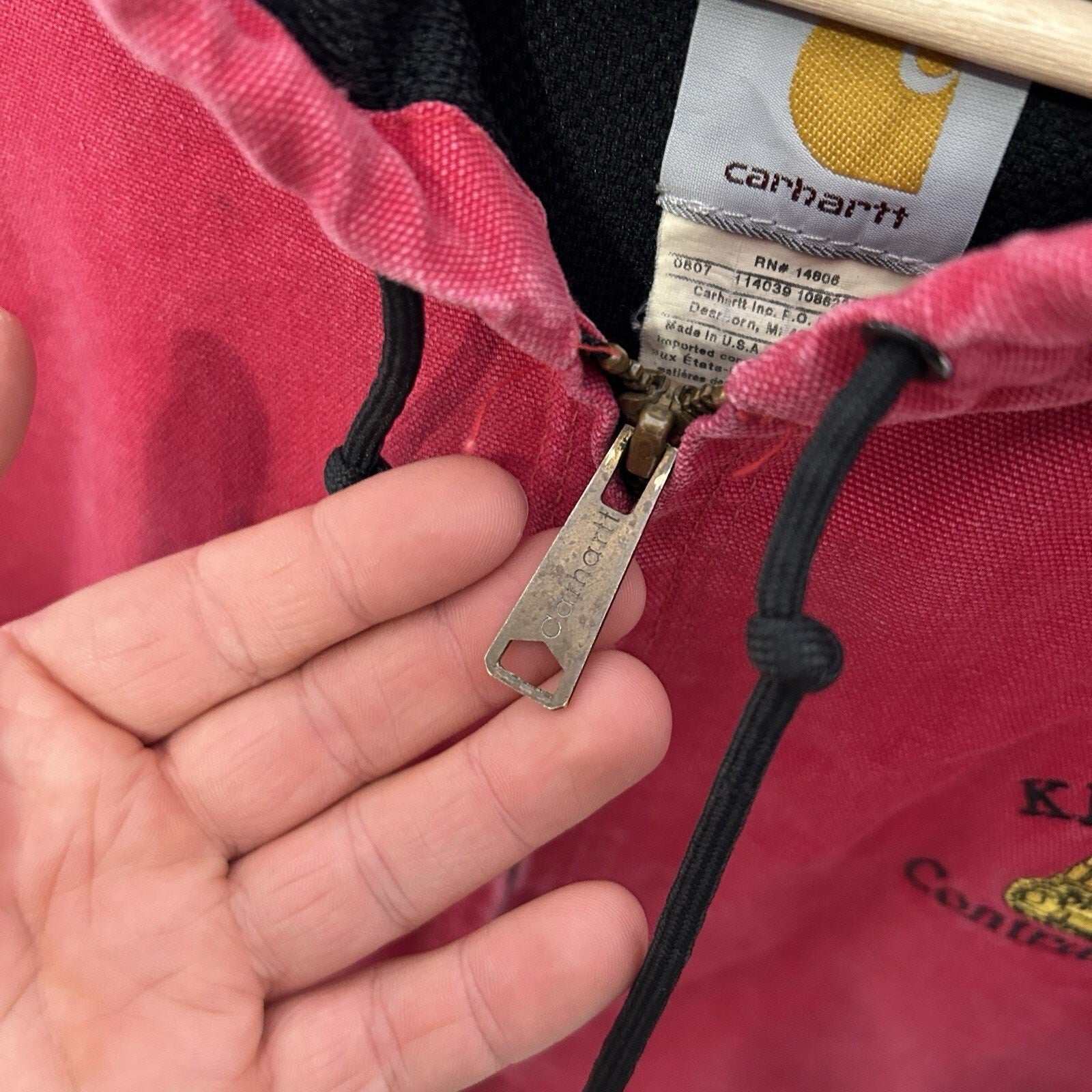 Vintage Carhartt Thermal-Lined Active Jacket “Red” J131 RED