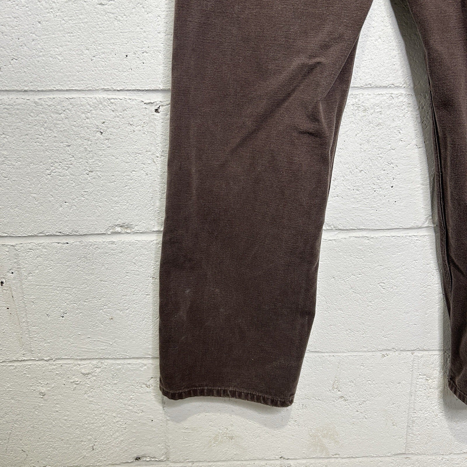 Vintage Carhartt DoubleKnee Dungaree Pants “Dark Brown”