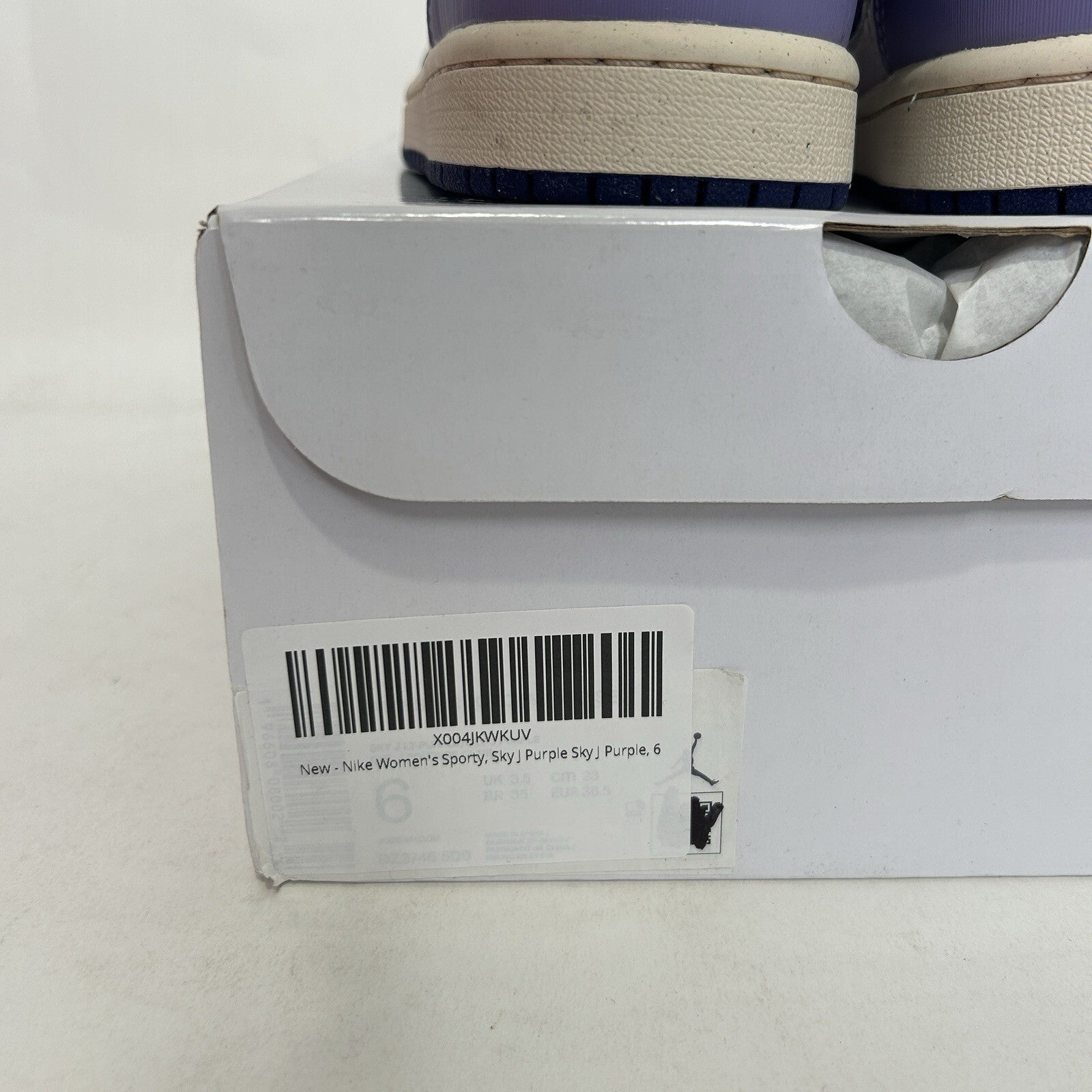 Nike Air Jordan 1 Mid SE WMNS “Light Purple Chenille” DZ3745-500 Women’s 6 New