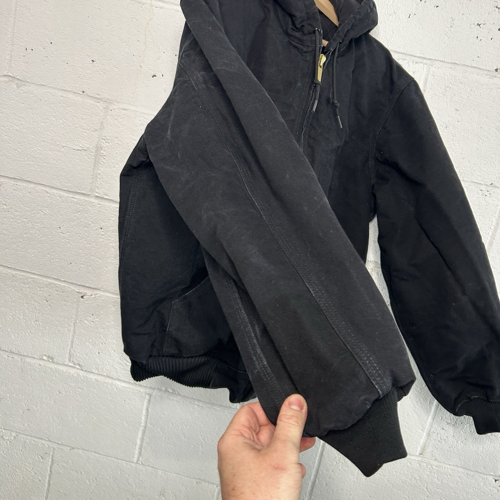 Vintage Carhartt Quilted Hooded Active Jacket “Black” J140 BLK