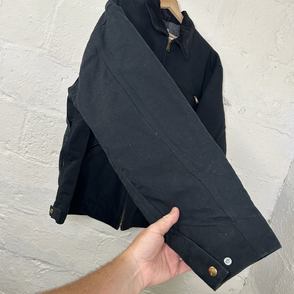 Vintage Carhartt Blanket-Lined Detroit Jacket “Black” J01 BLK Men’s X-Large