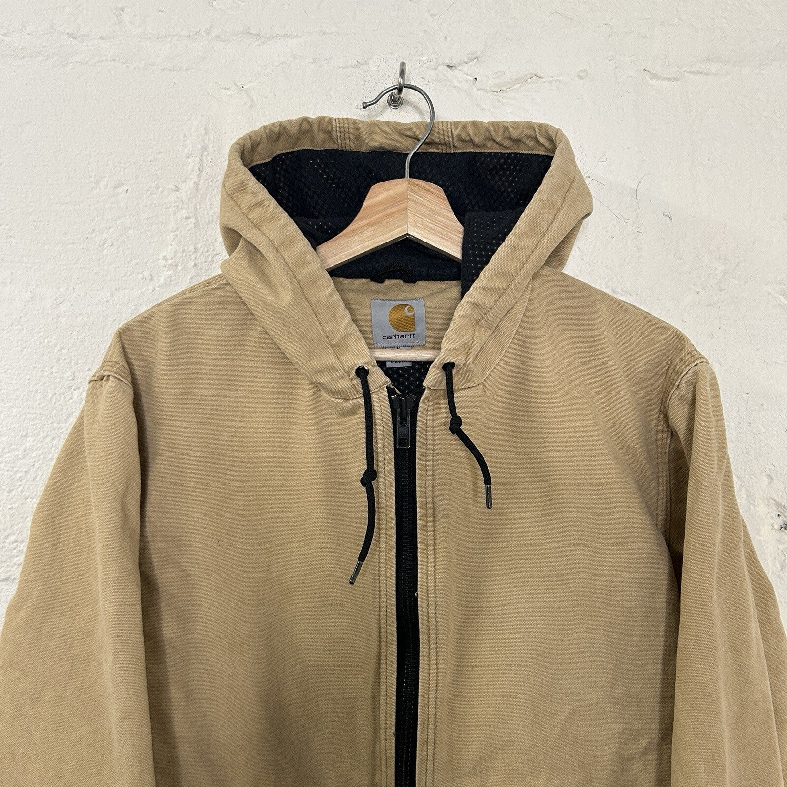 Y2K Carhartt Mesh-Lined Active Jacket “Worn Brown” J360 WNB Men’s Small